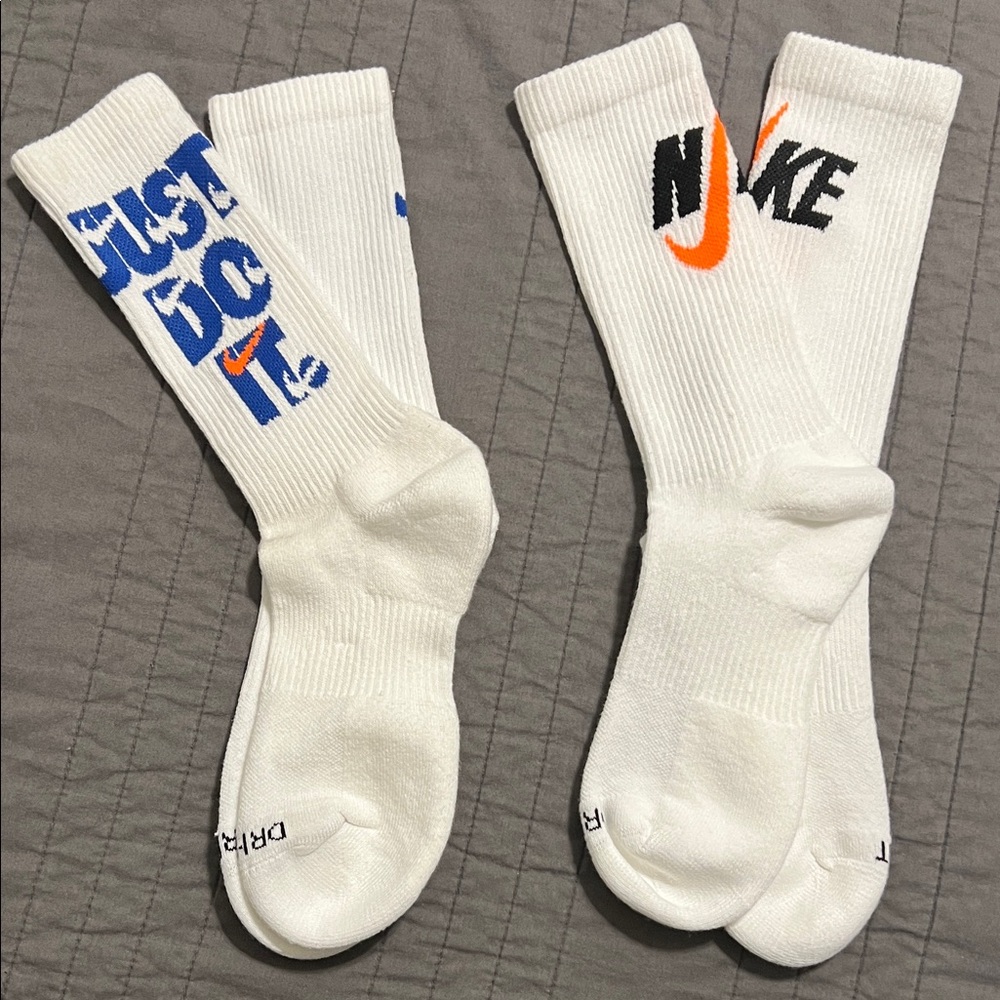 Nike Unisex Performance Cushion White Crew Socks